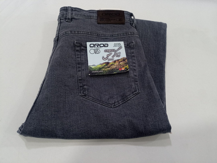 شلوار مردانه جین کلاسیک زاگرس Orod Jeans - برچسب جنس