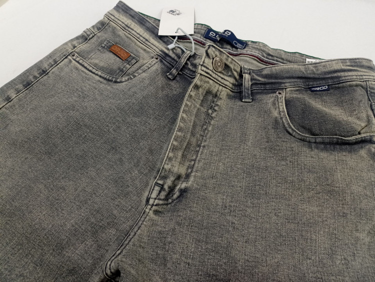 شلوار مردانه جین کلاسیک زاگرس Orod Jeans - رنگ زغالی
