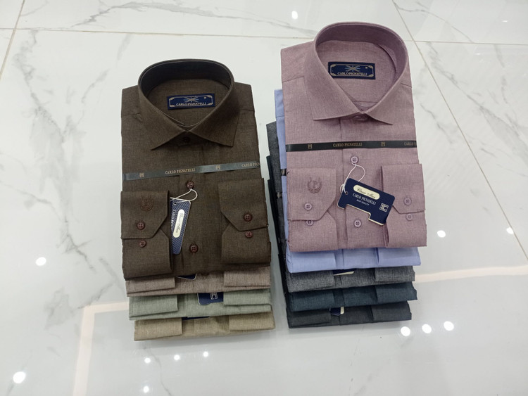 پیراهن مردانه پارچه خارجی دوخت صنعتی مدل کلاسیک